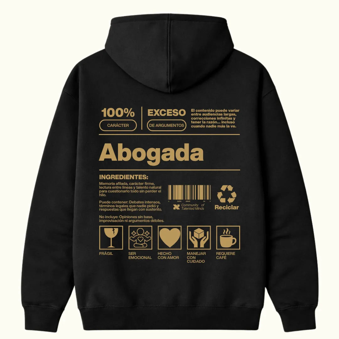 Hoodie Abogada