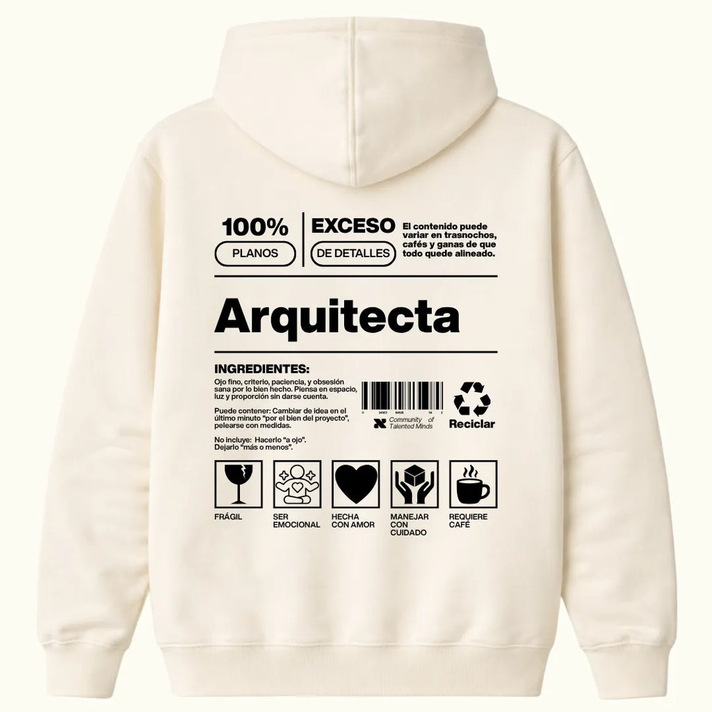 Hoodie Arquitecta