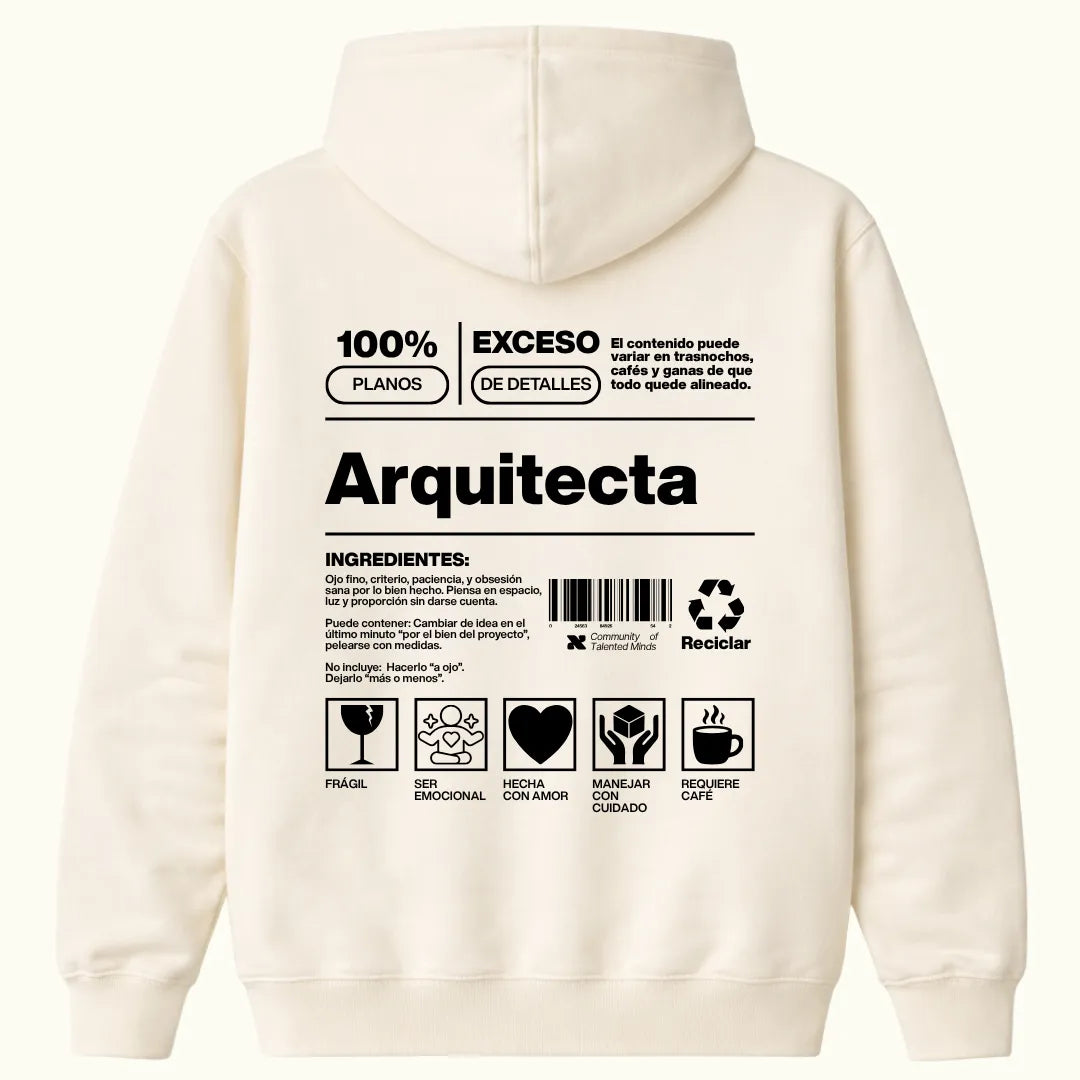 Hoodie Arquitecta