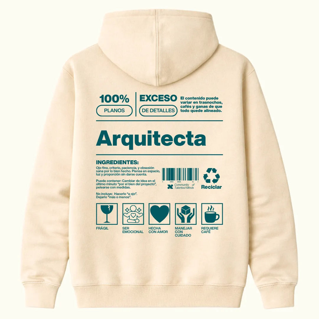 Hoodie Arquitecta
