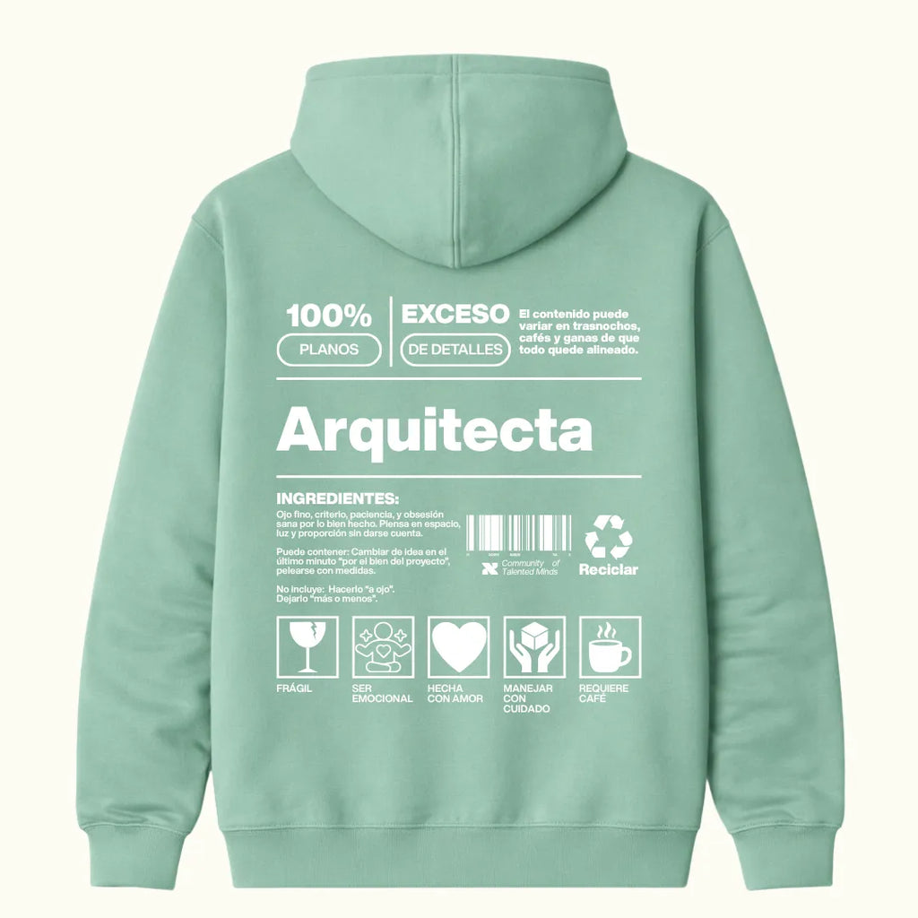 Hoodie Arquitecta