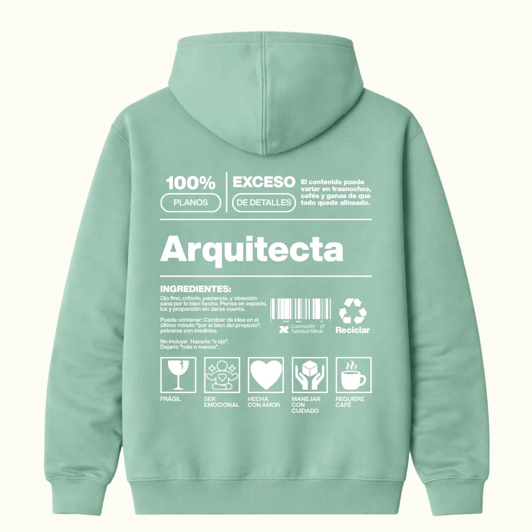 Hoodie Arquitecta