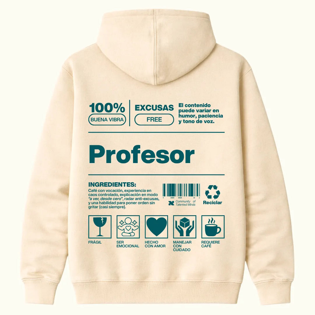 Hoodie Profesor