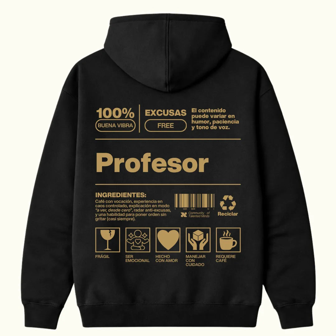 Hoodie Profesor