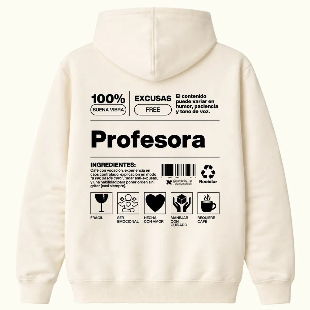 Hoodie Profesora