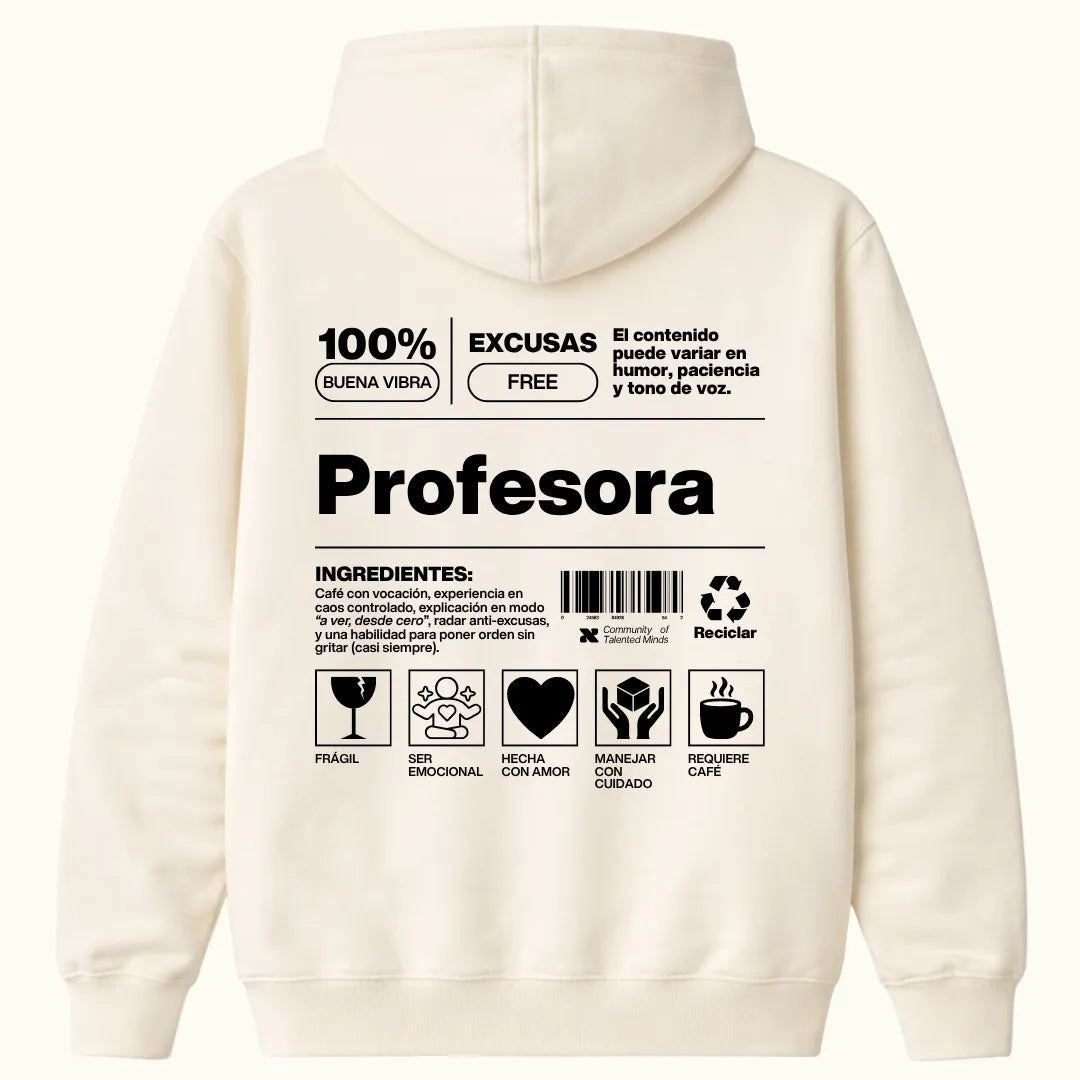 Hoodie Profesora