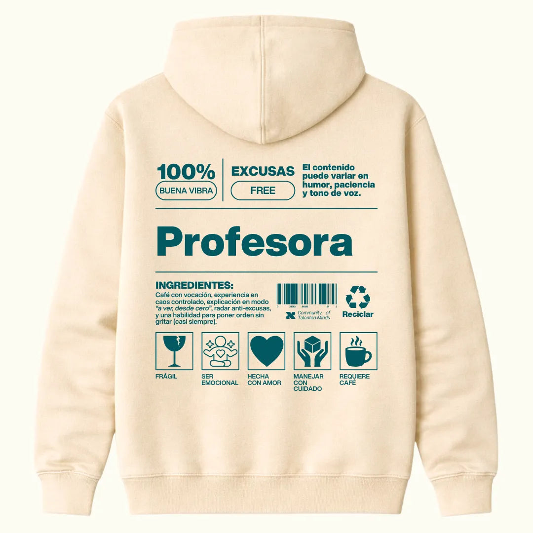 Hoodie Profesora