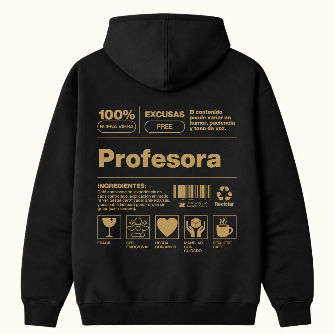 Hoodie Profesora
