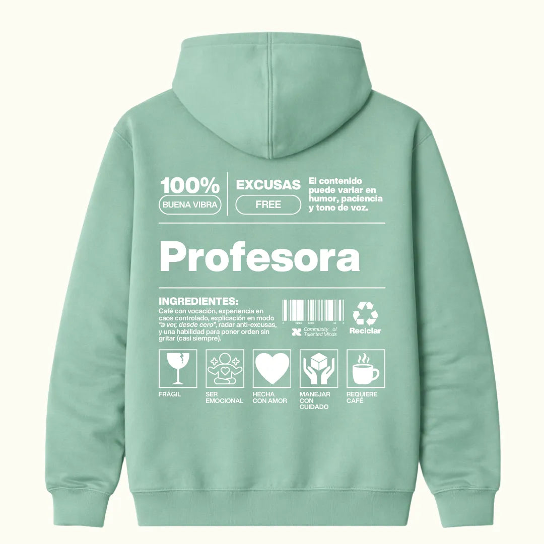 Hoodie Profesora